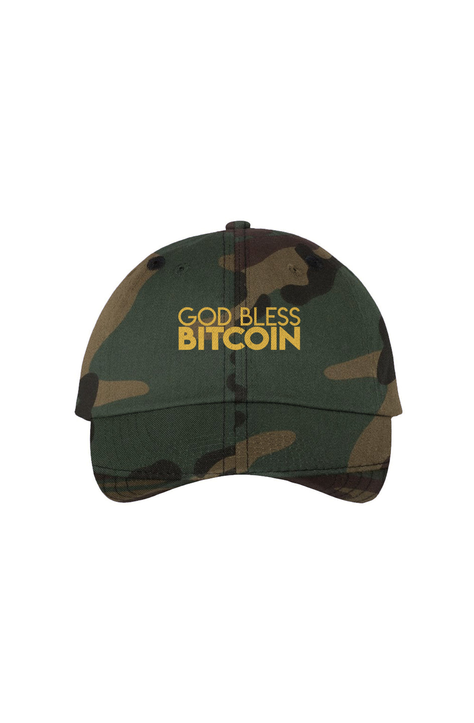 God Bless Bitcoin Film Hat